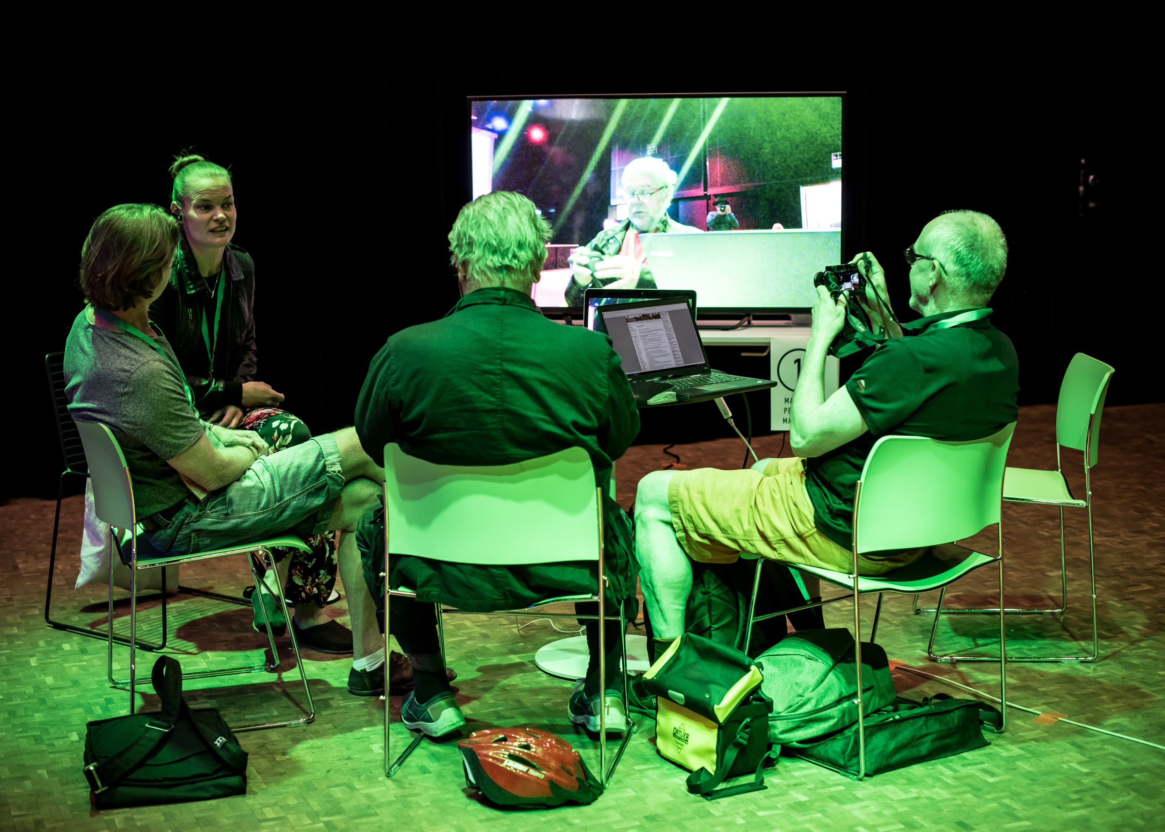 Avatar Game event, group supporting the environment