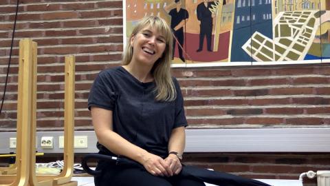Bernadette Wolbring still from interview