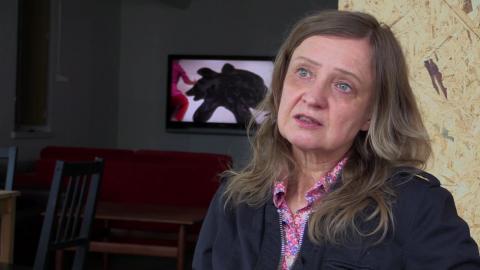 Marjatta Oja still from interview